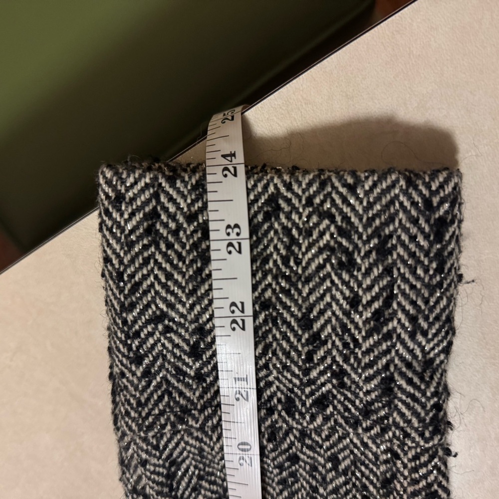 Betsey Johnson Herringbone Swing Coat Size 2 - Picture 10 of 11